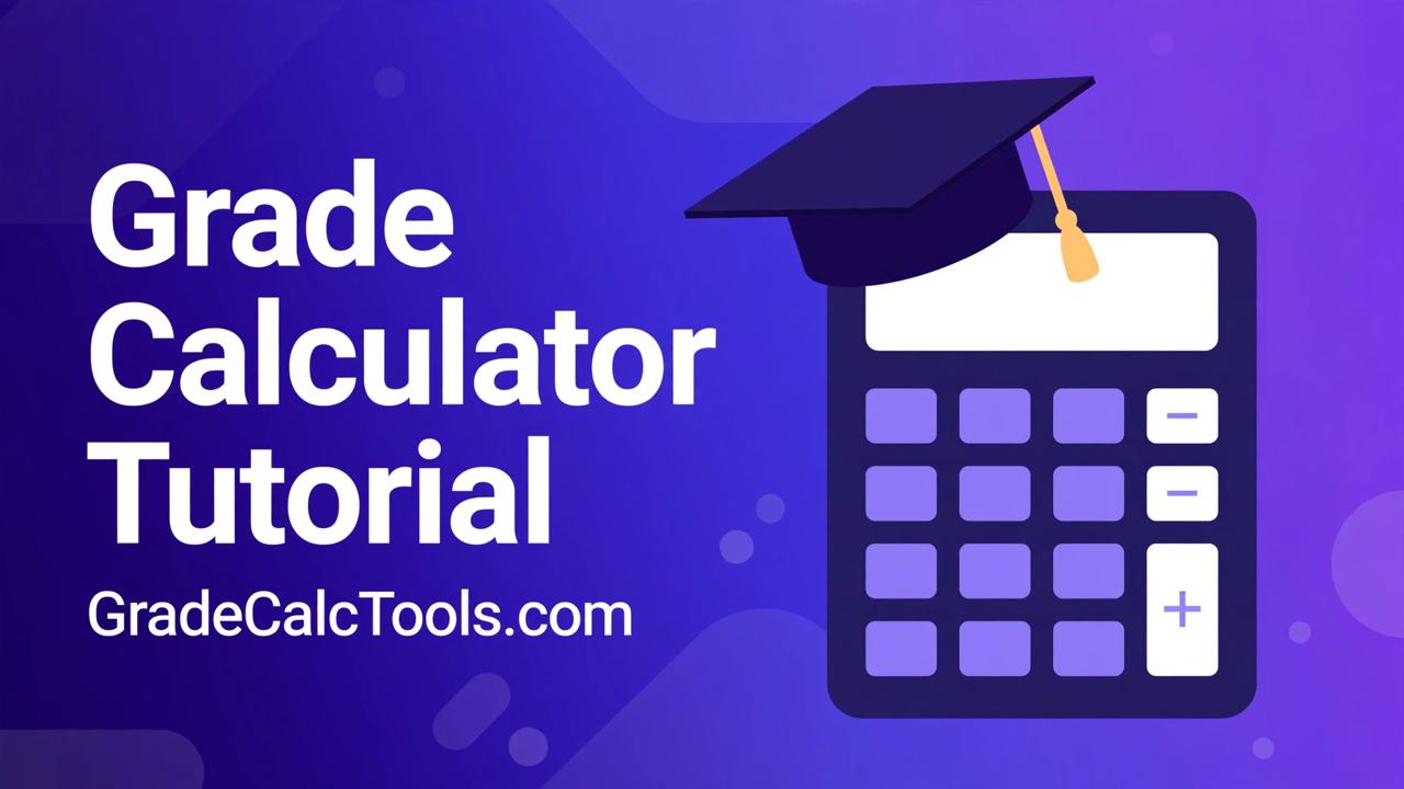 Easy Grader video tutorial: how to calculate a test score percentage